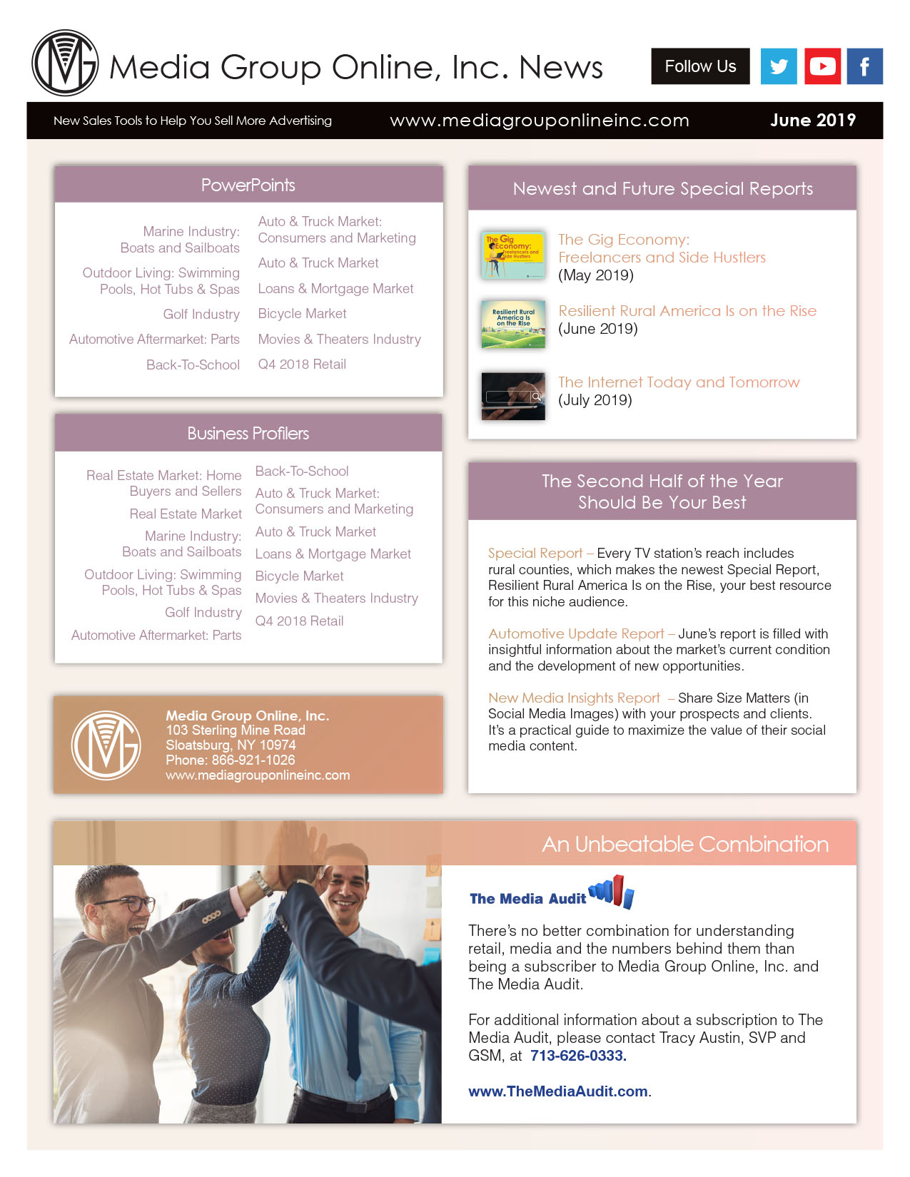 June 2019 Newsletter 8.5x11 PDF