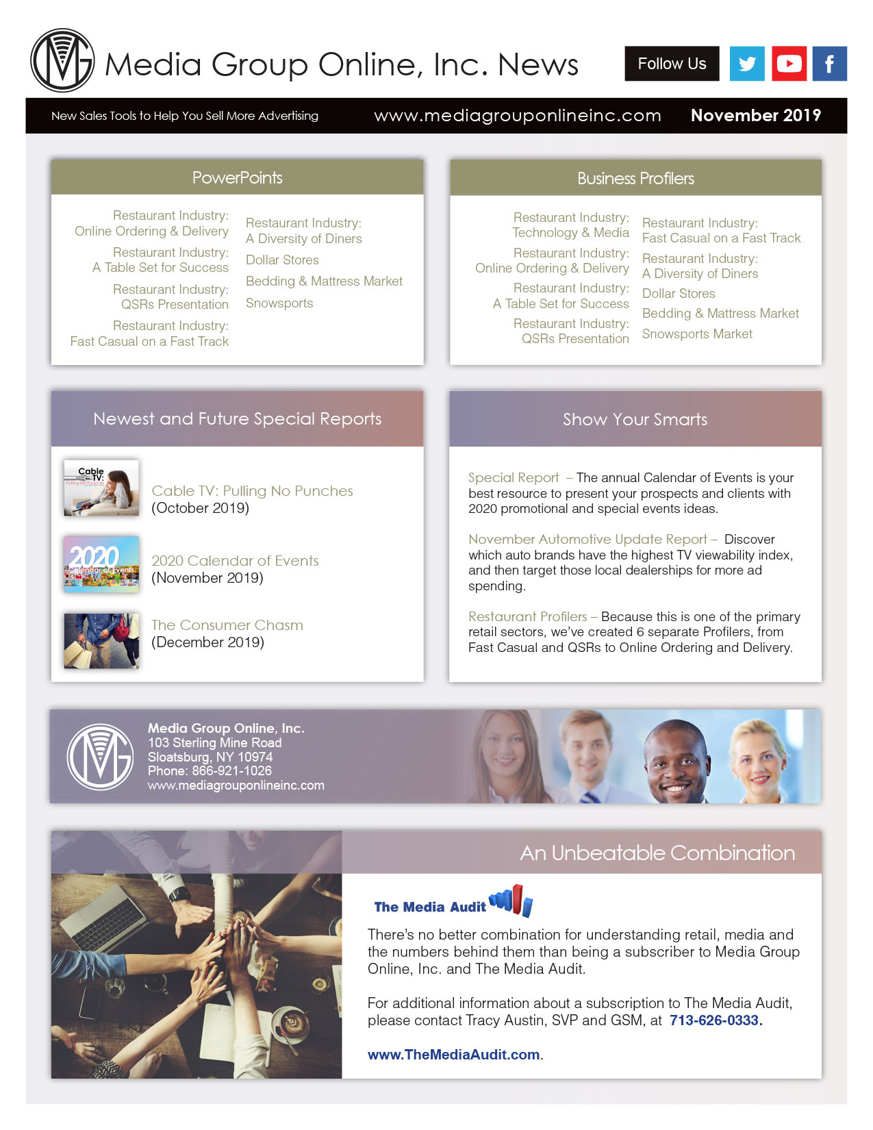 November 2019 Newsletter 8.5x11 PDF