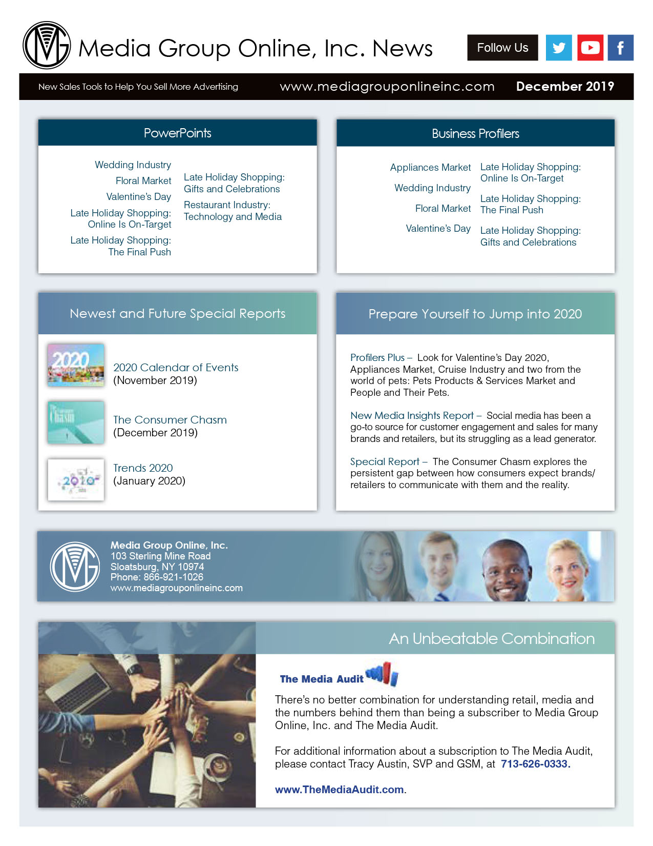 December 2019 Newsletter 8.5x11 PDF
