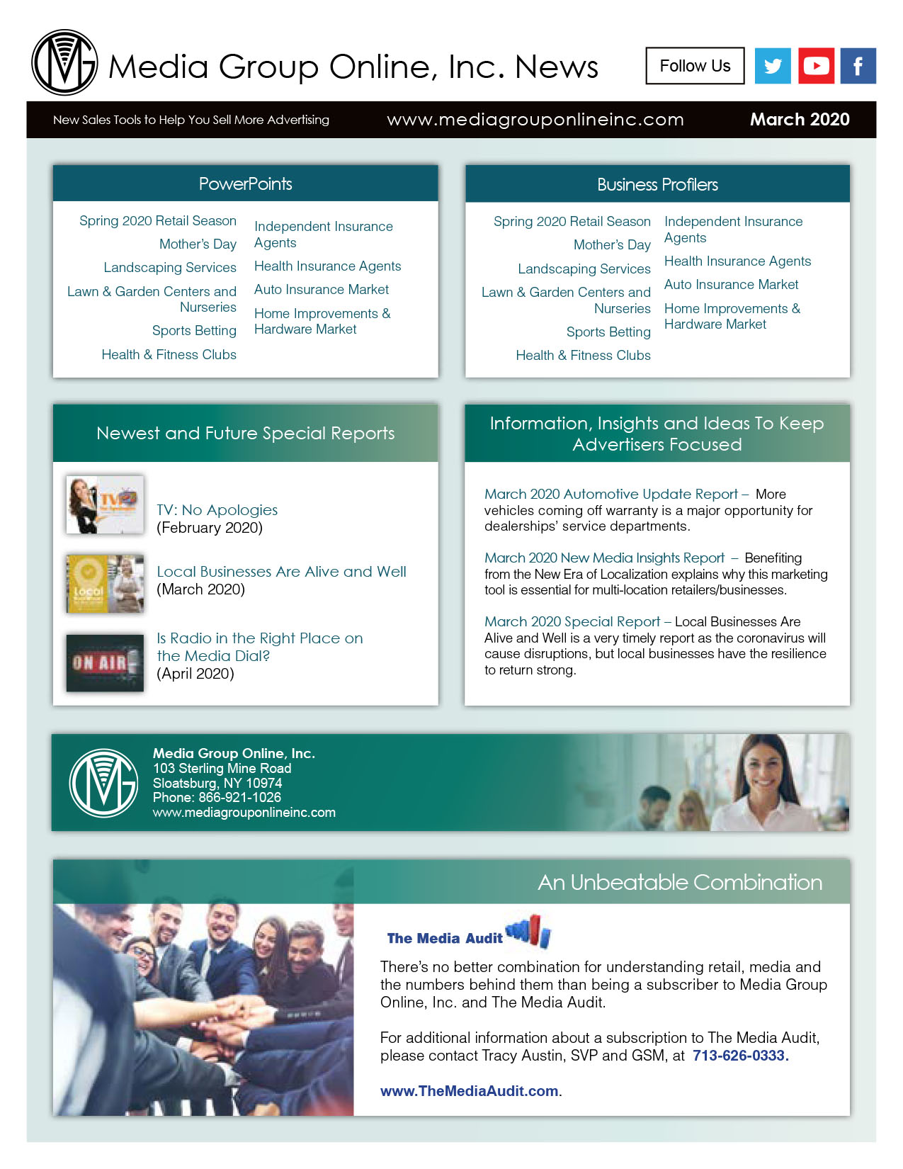 March 2020 Newsletter 8.5x11 PDF