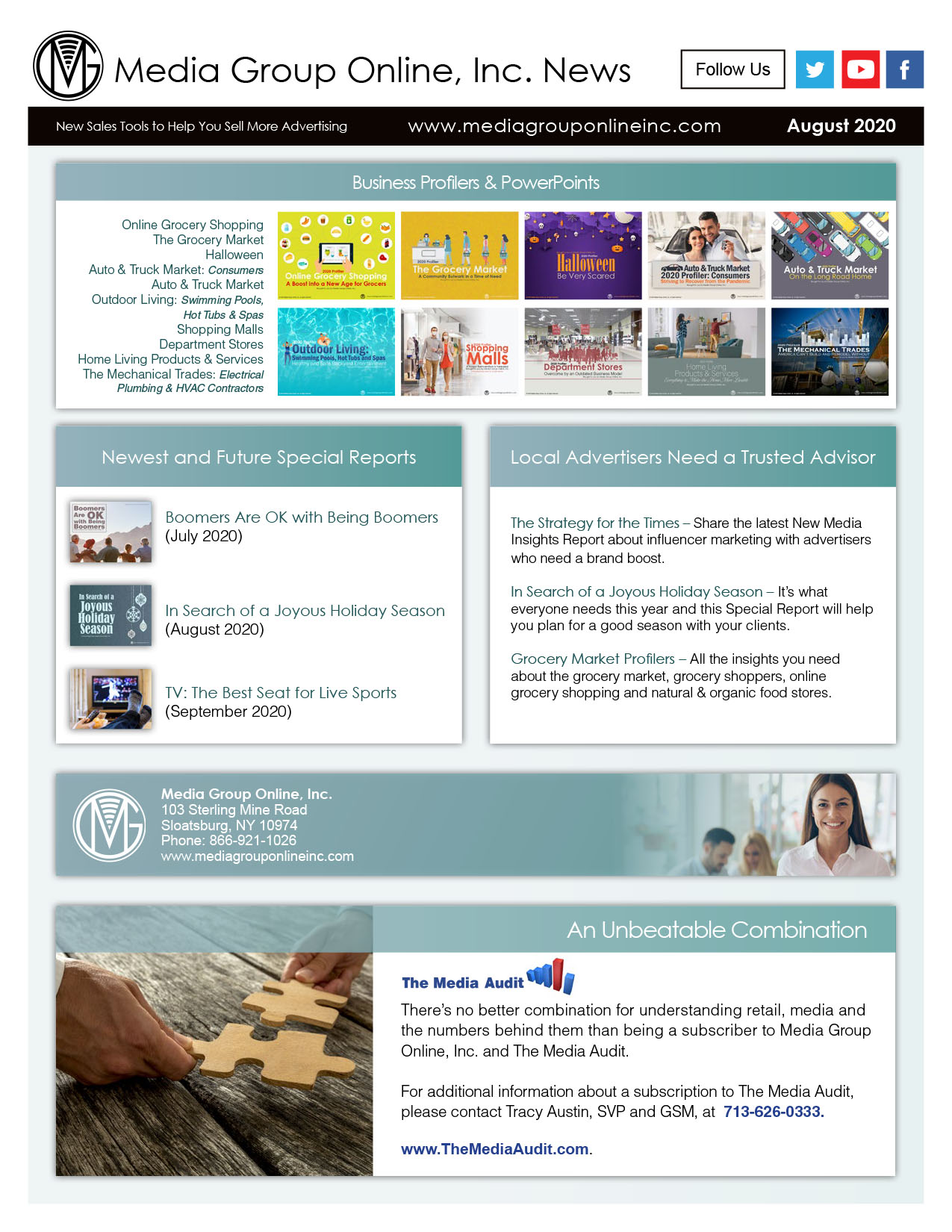 August 2020 Newsletter 8.5x11 PDF