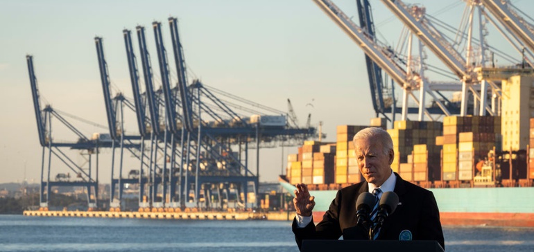 ‘It’s Already Paying Off’: Biden Boasts About 24/7 Port Operations