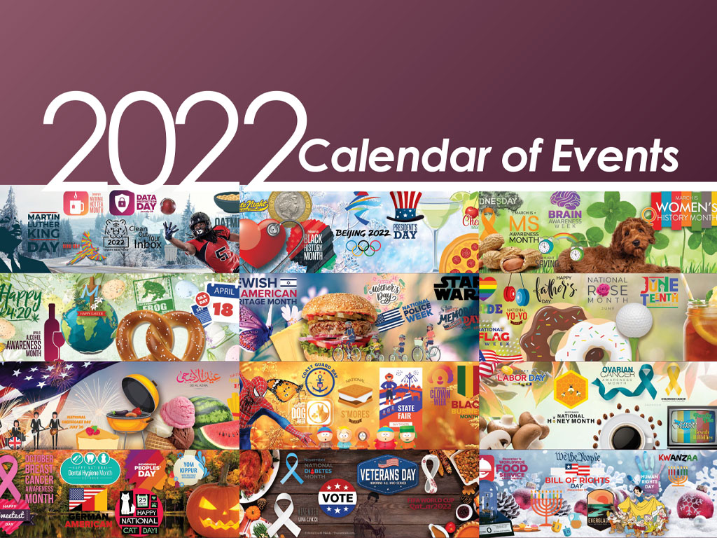 Event Calendar 2022 2022 Calendar Of Events - Media Group Online